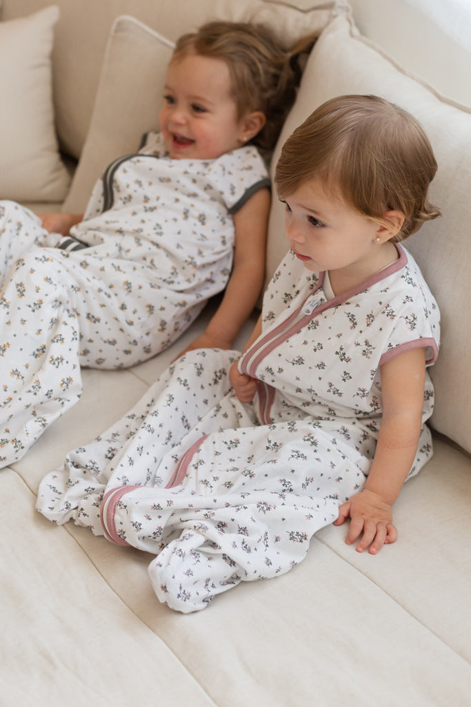 Baby sleeping bag - Bloom Pink - TOG 0.5
