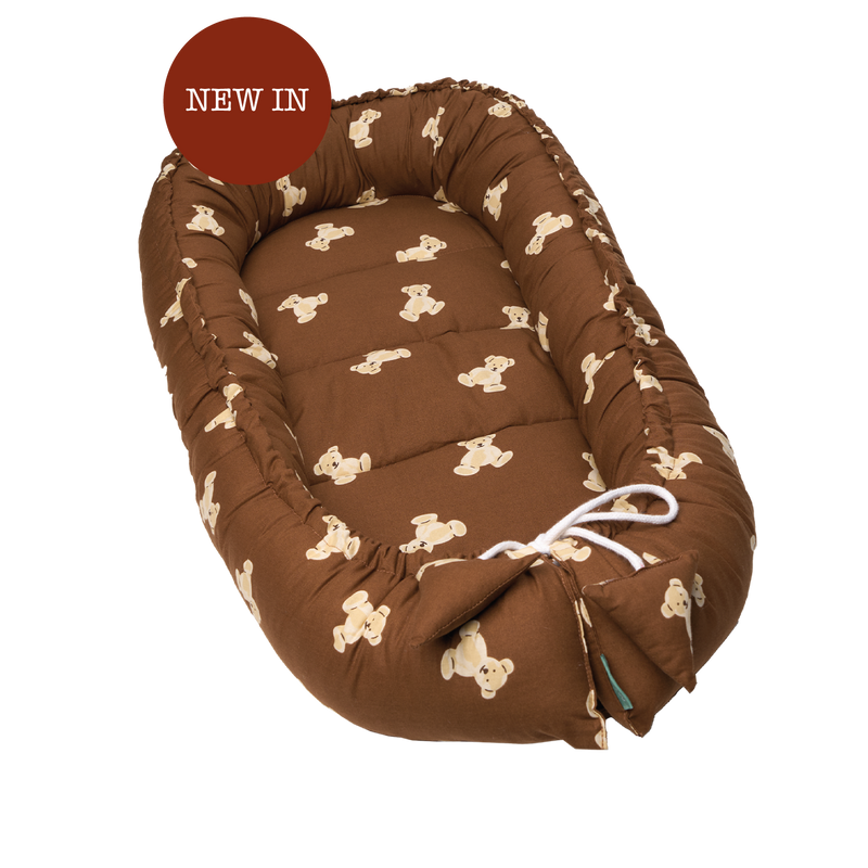 BABY NEST - TEDDY MOCCA