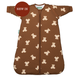 BABY SLEEPING BAG - TEDDY MOCCA - TOG 1