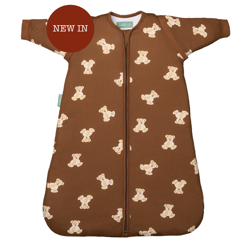 BABY SLEEPING BAG - TEDDY MOCCA - TOG 1