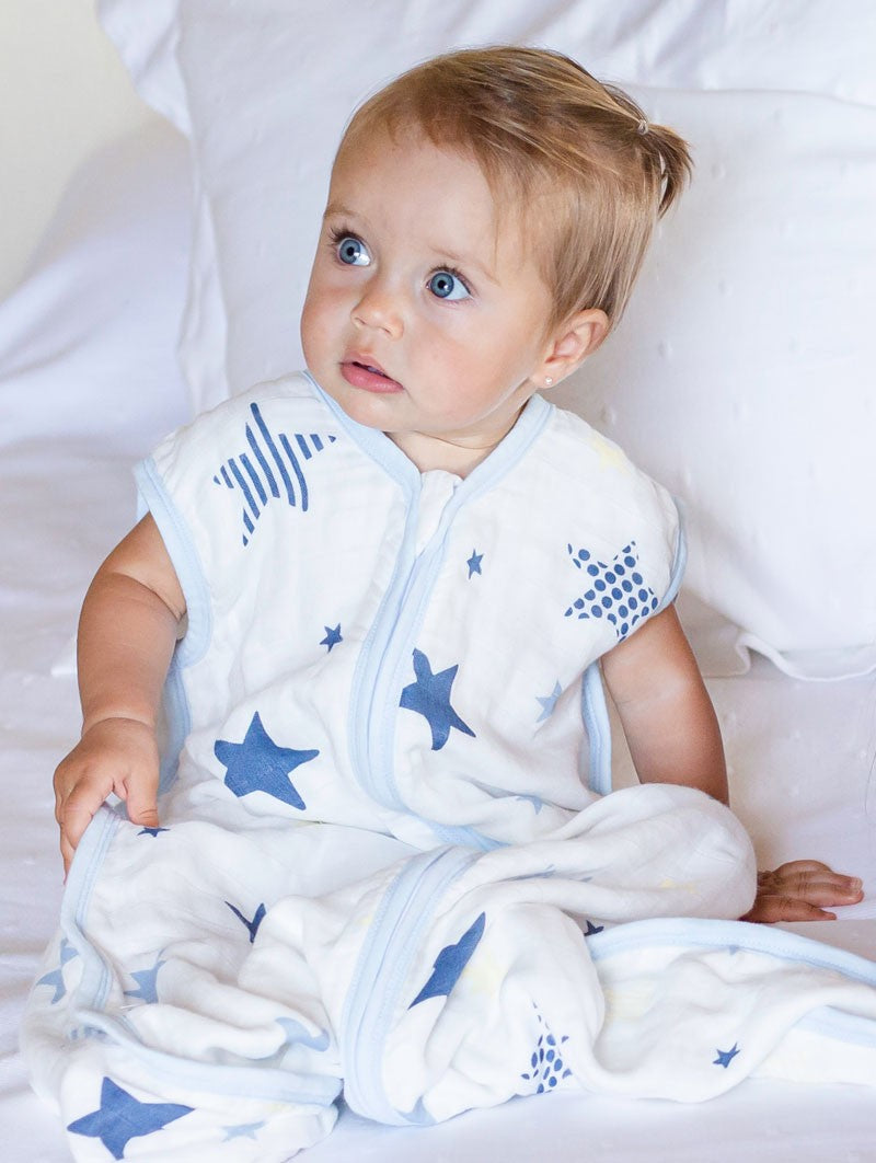 Saco de dormir bebé - Muselina de algodón - Stars - TOG 0.5