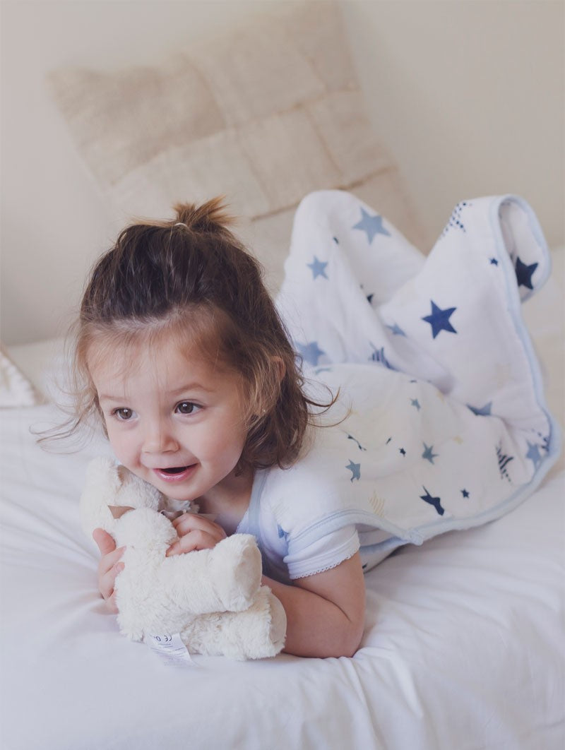 Saco de dormir bebé - Muselina de algodón - Stars - TOG 0.5