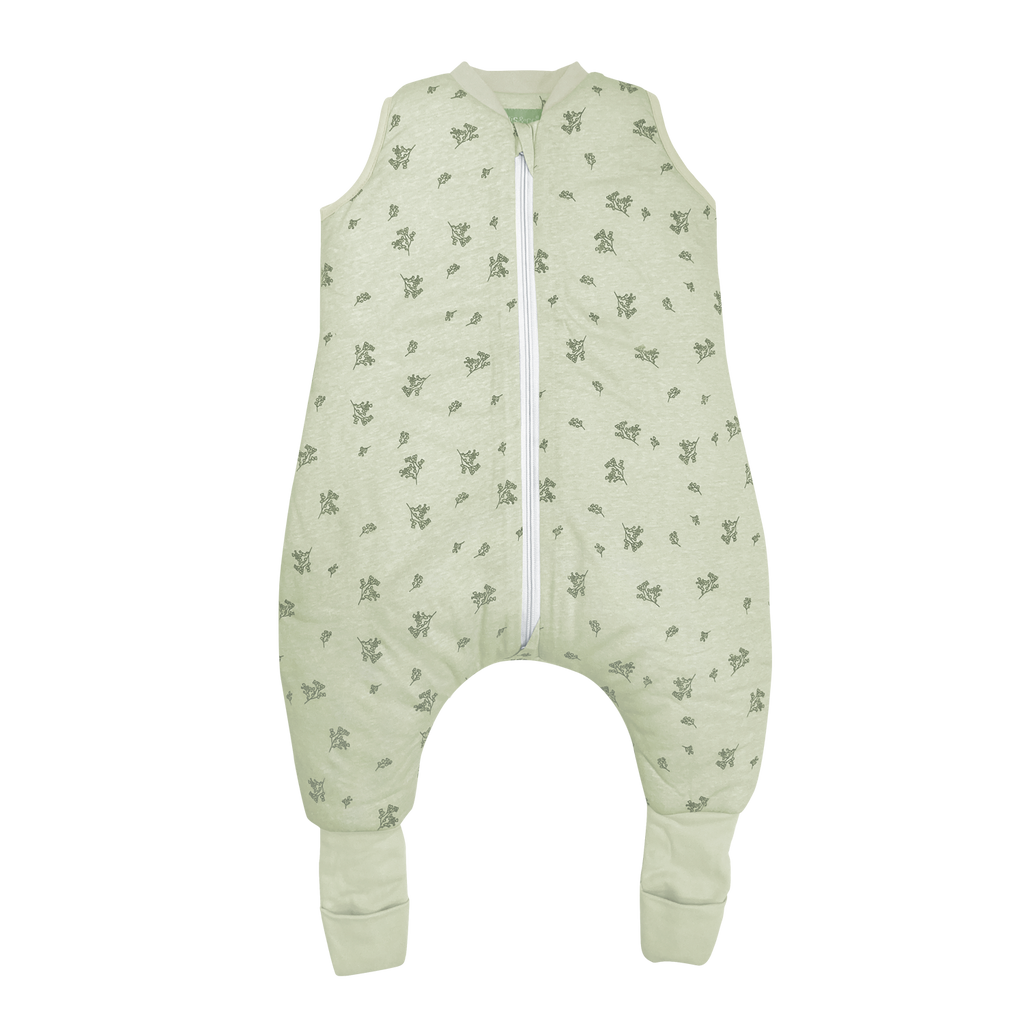 Sleeping bag with feet for baby ideal for winter. Vichy beige - TOG 2.5 –  molisandco