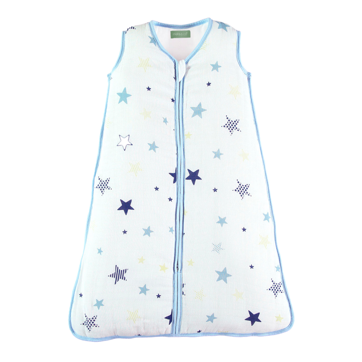 Saco de dormir bebé - Muselina de algodón - Stars - TOG 0.5
