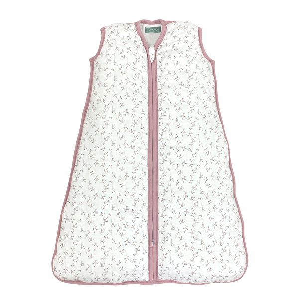 molis&co. Saco de dormir para bebé. 0.5 TOG. 6 a 18 meses. Ideal para  verano. Bloom Pink. 100% algodón. : : Bebé
